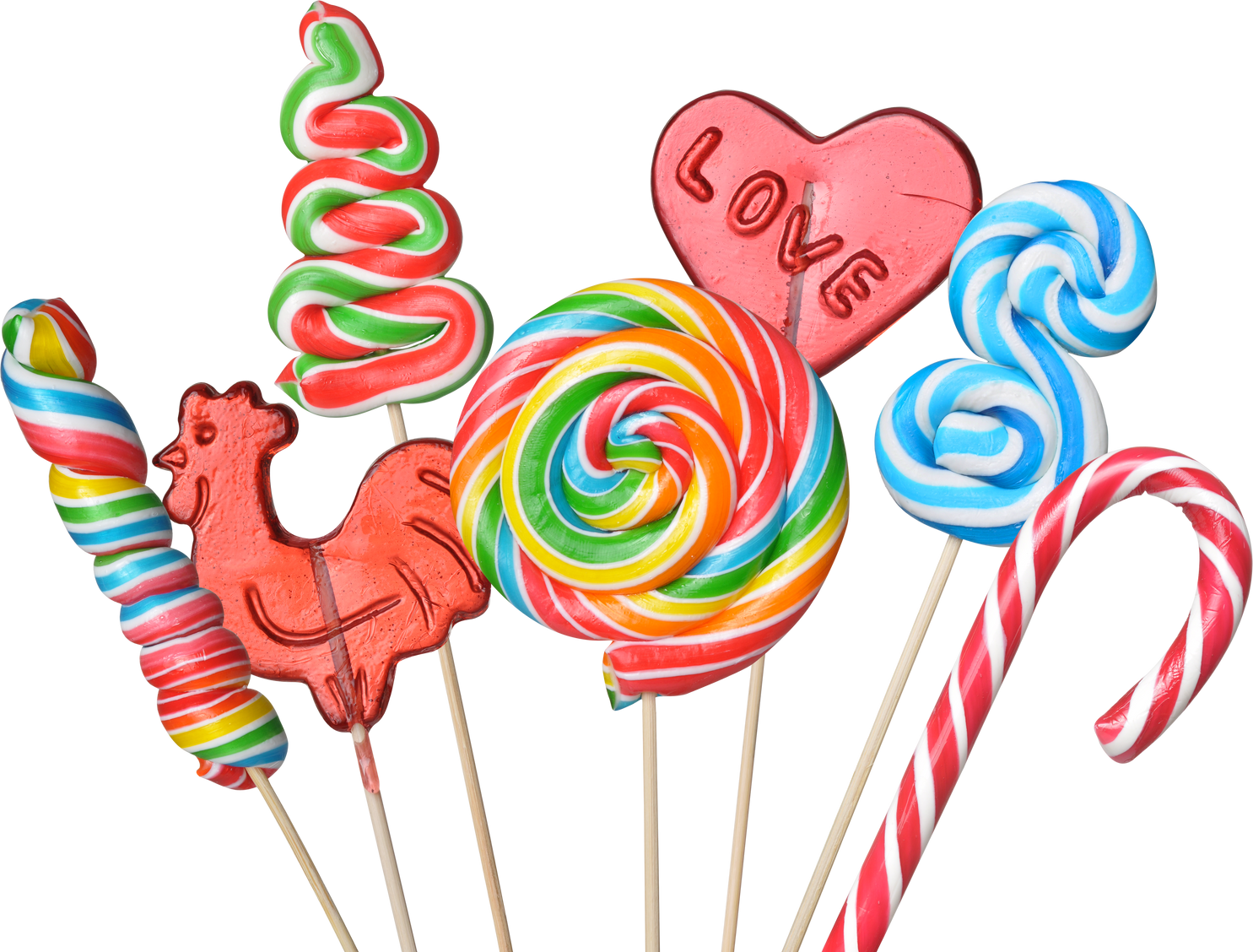Colorful Lollipops